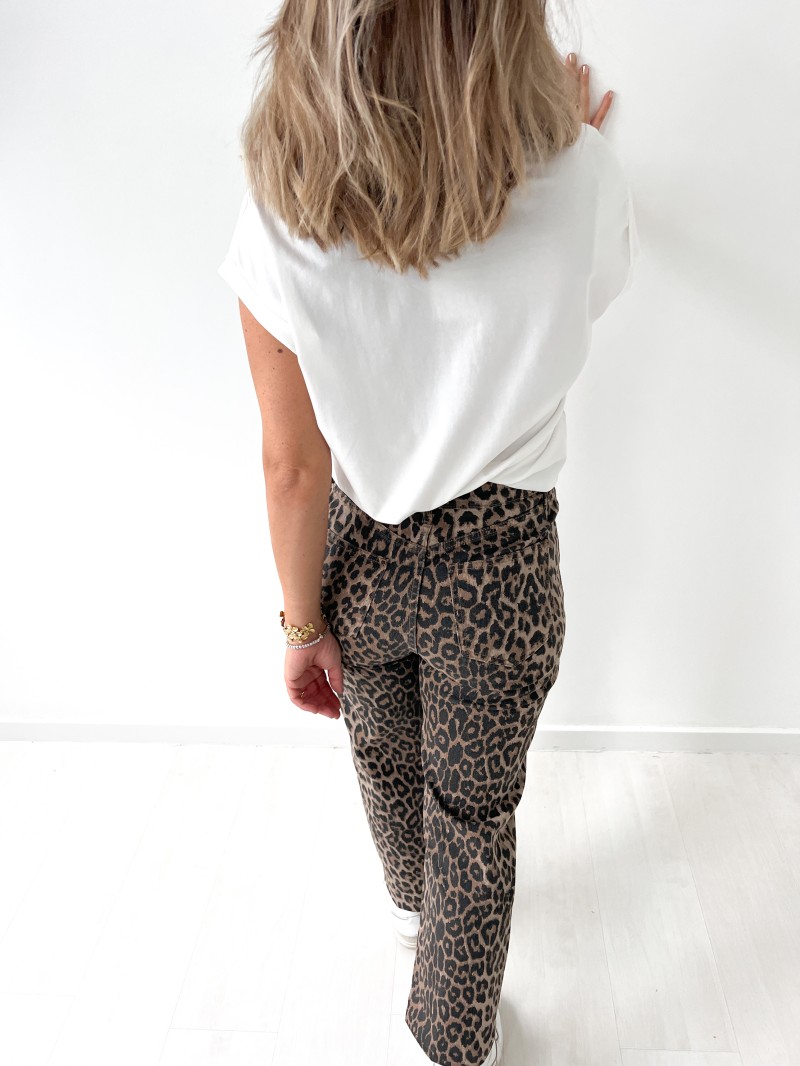 Solange Jeanshose Leopard
