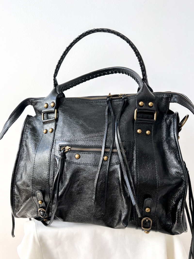 Grote tas Belle Scintillant (kunstleer)