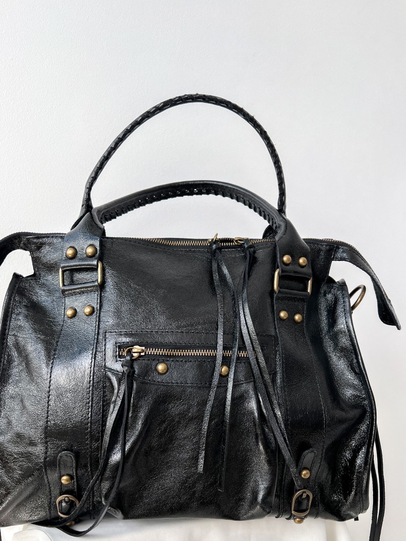 Große Tasche „Belle Scintillant“ (Kunstleder)