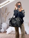 Grote tas Belle Scintillant (kunstleer)