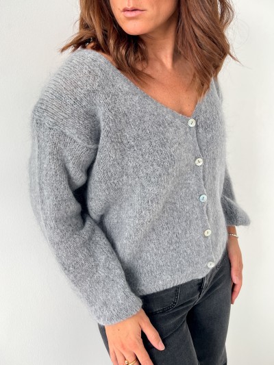 Gilet Vice Versa - Gris clair 