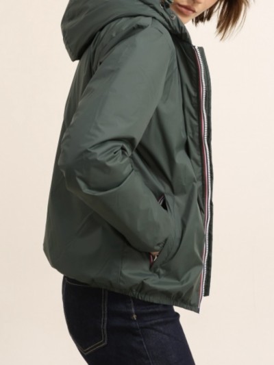 korte regenjas  met voering...