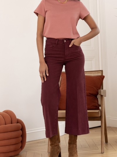 Jeans Windy Bordeaux -...