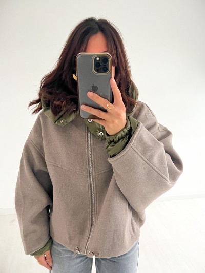 Veste Cosy - Khaki