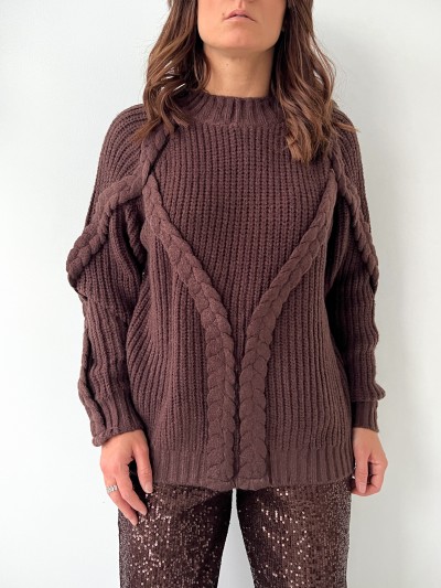 Pull Tania Tresse - Braun