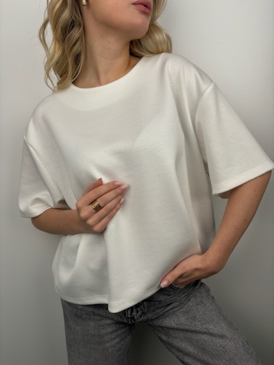 T-Shirt Minimal Chic - Weiß
