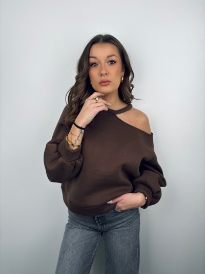 Pull Sweat asymétrique Ella...