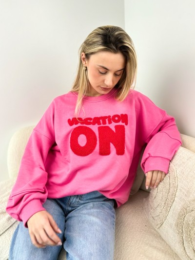 Sweat vacation on - Pink