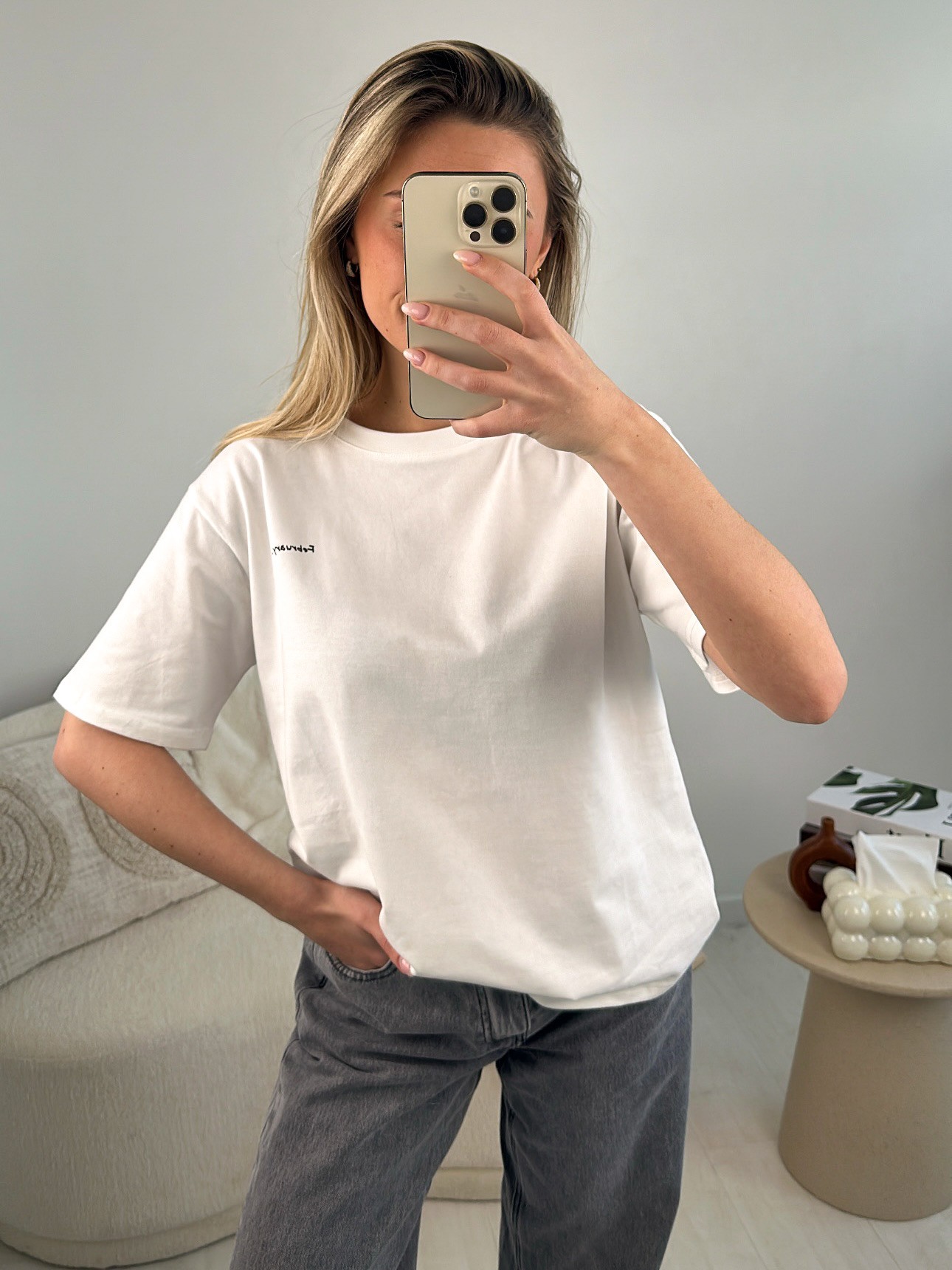 T-shirt February 100% Coton