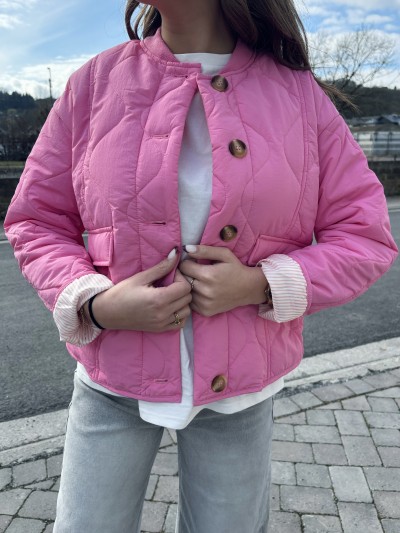 Veste Matelassée Alix - Rose
