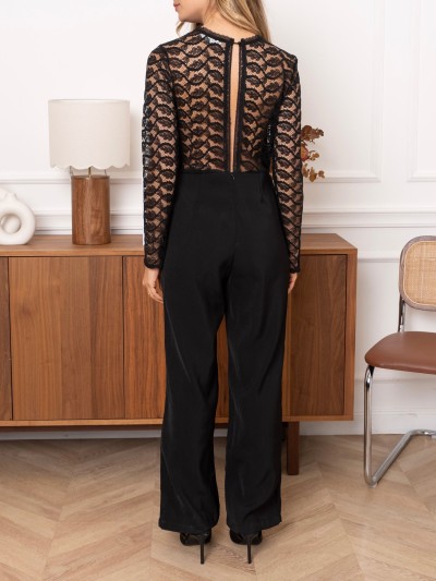 Jumpsuit Spitze Eleganz