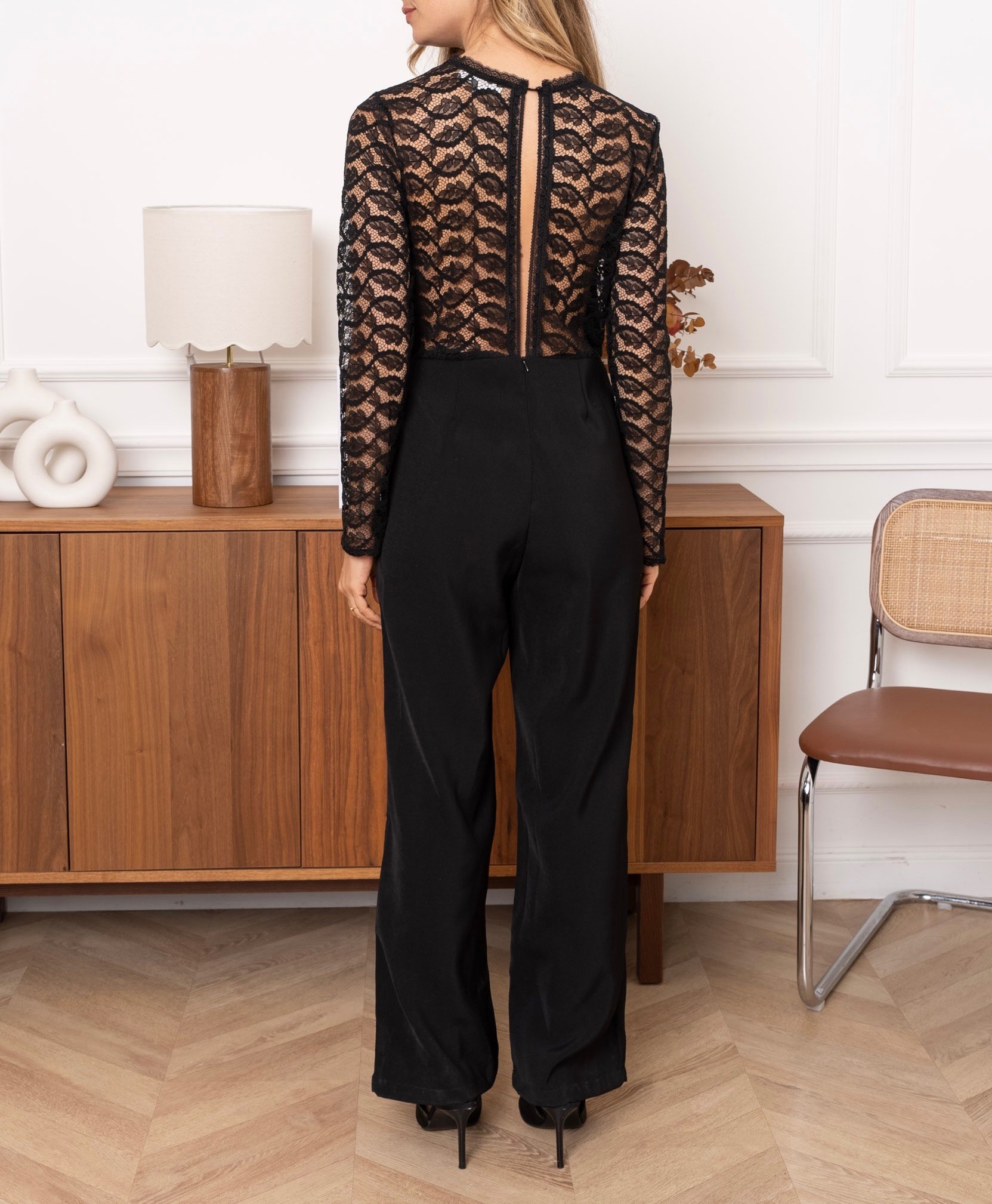 Jumpsuit Spitze Eleganz