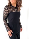 Eleganter Spitzenoverall