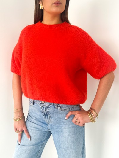 Pull Cosy Chic - Oranje