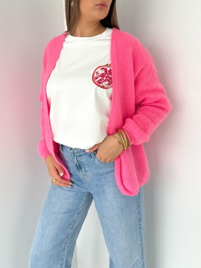 Gilet Raquel en Mohair...
