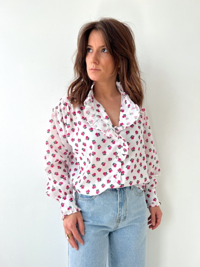 Blouse Fleurie Romantique