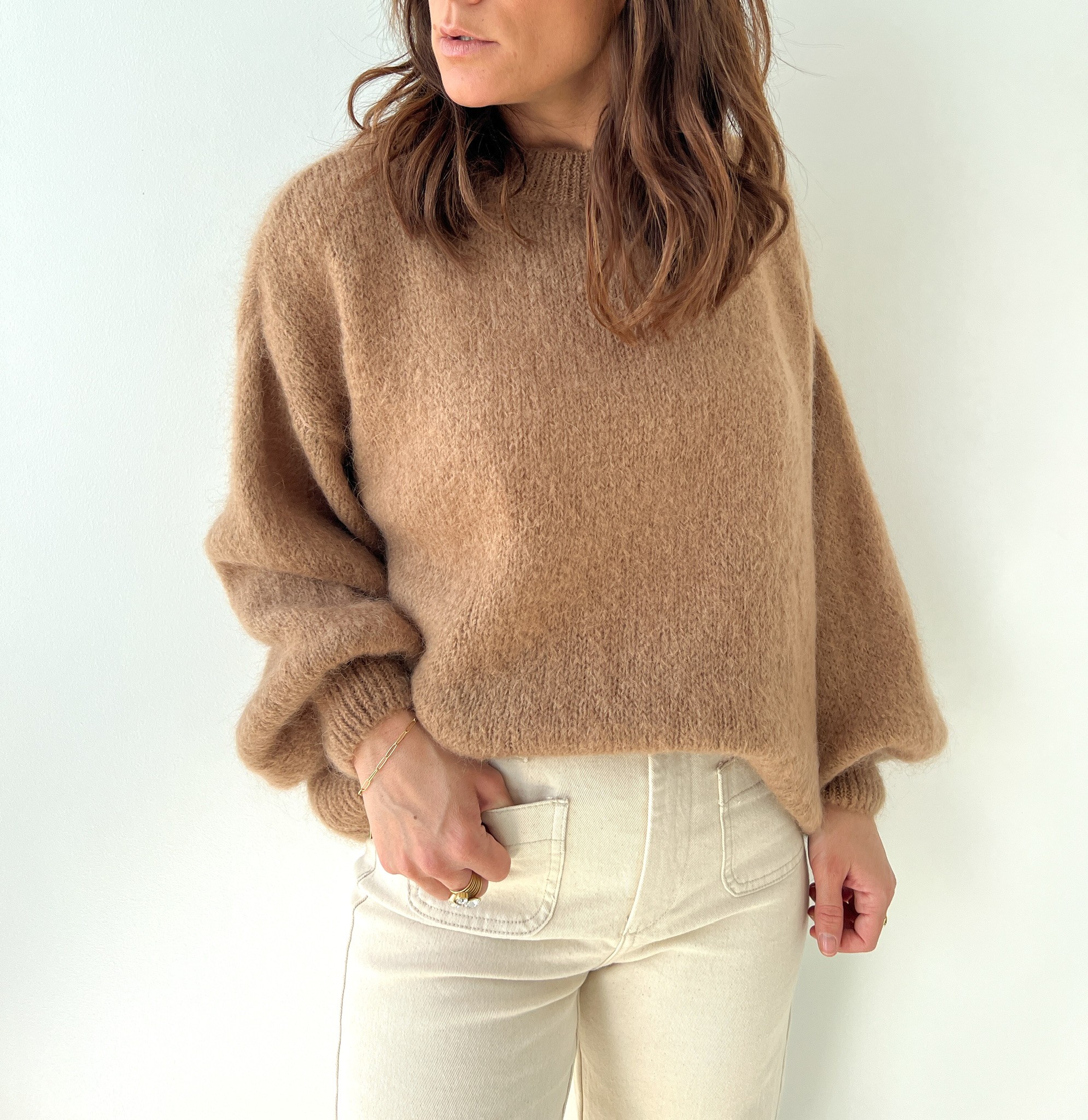 Lucile Mohair-Pullover