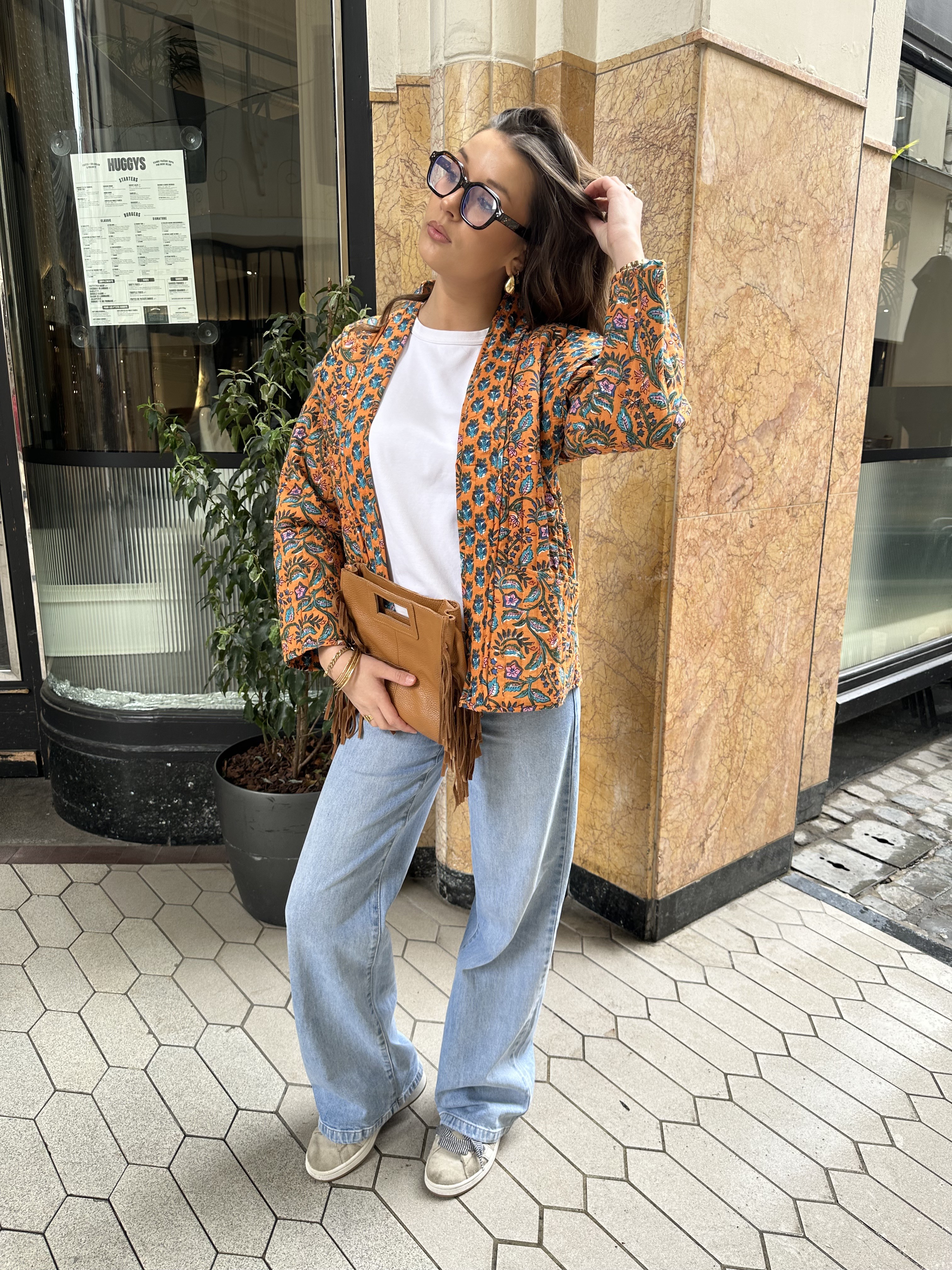 Steppjacke Irina (100 % Baumwolle)