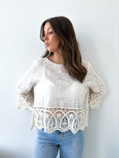 Blouse brodé Romy