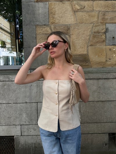Bustier Sea - Beige 