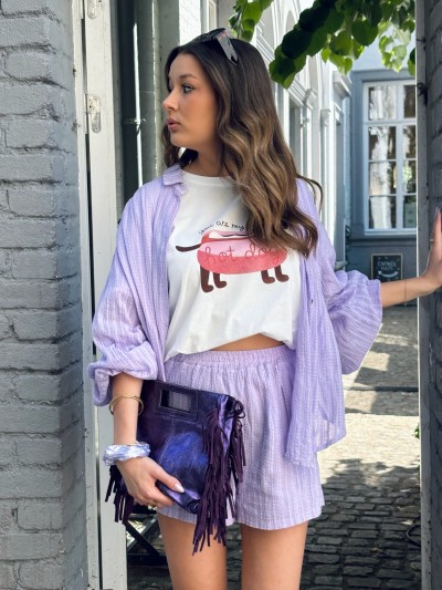 Ensemble Gaz de coton Maude