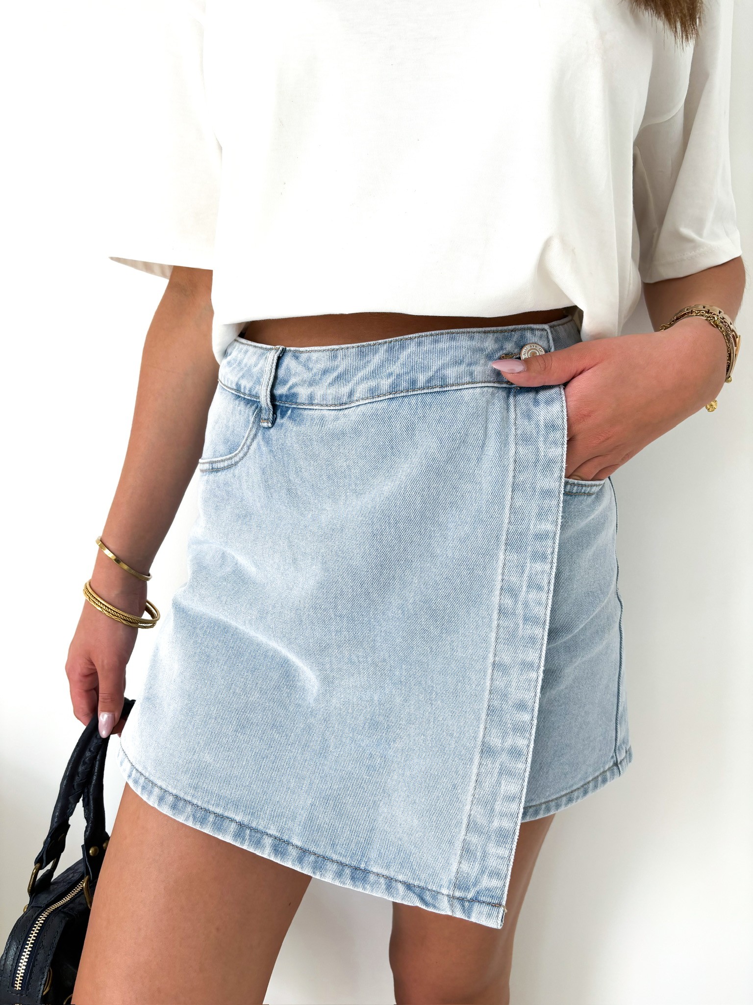 Jupe/short jeans Mia