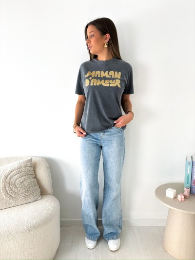 T-shirt Maman d'amour -...