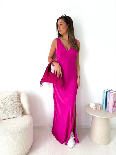 Robe Grace - Fuchsia