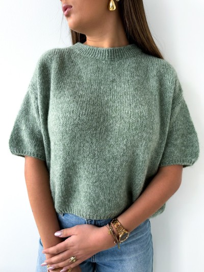 Pull Cosy Chic - Kaki claire