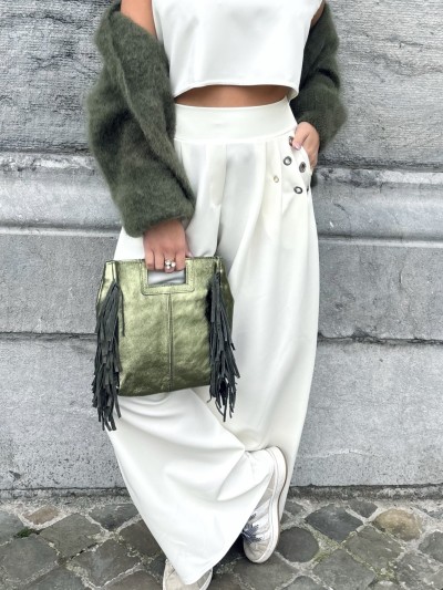 Pantalon joy - Wit