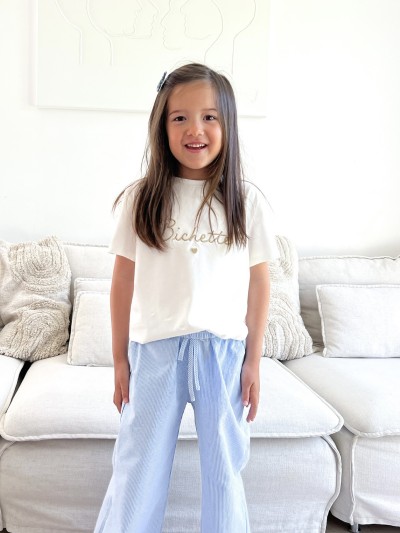 T-shirt Bichette Kids - Gouden