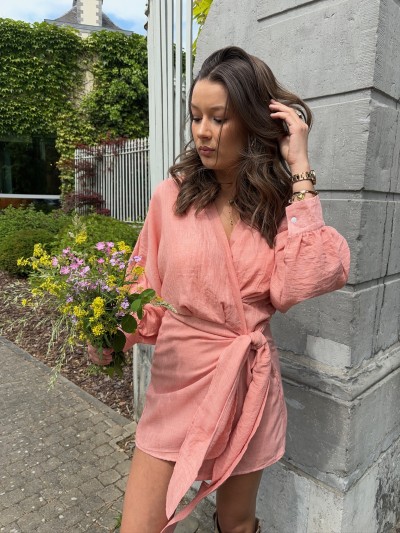 Robe Océane - Saumon