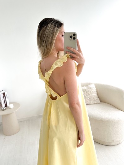 Kleid Solea mit gekreuztem...