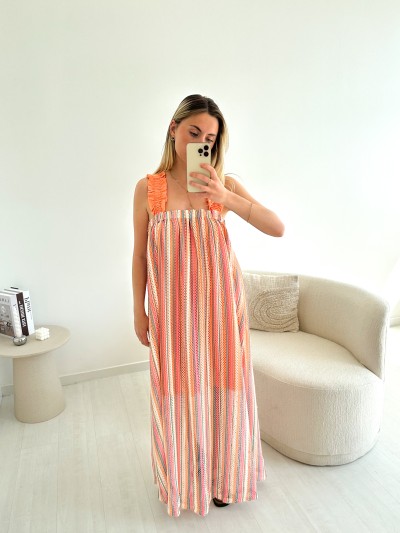 Robe longue Marigold - Orange