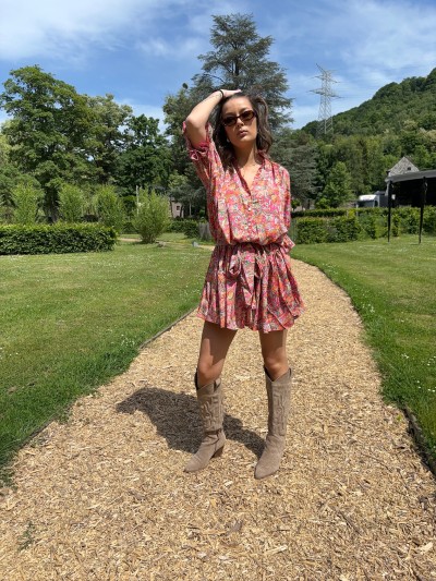 Robe Gemma - Fuchsia