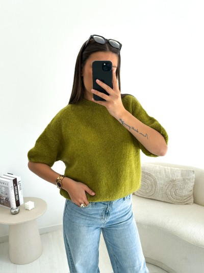 Pull Alix Cosy Chic - Vert...
