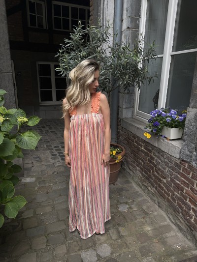 Robe longue Marigold - Orange