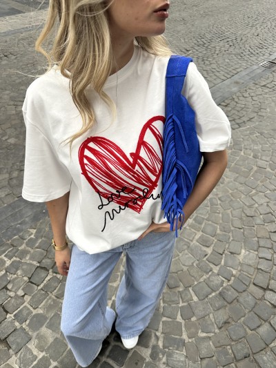 T-Shirt Brodé Love Muse -...