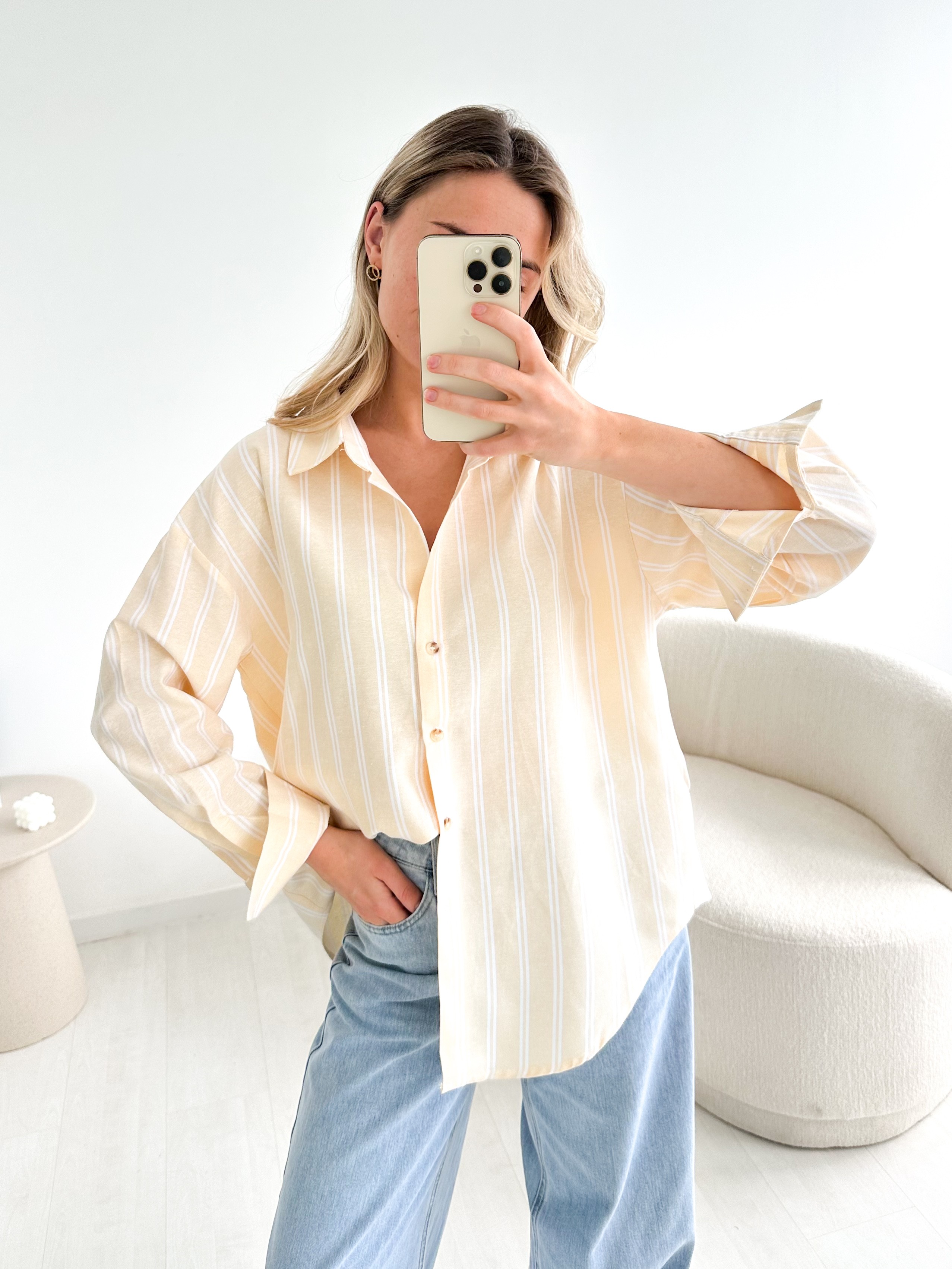 Chemise Cannes à rayures