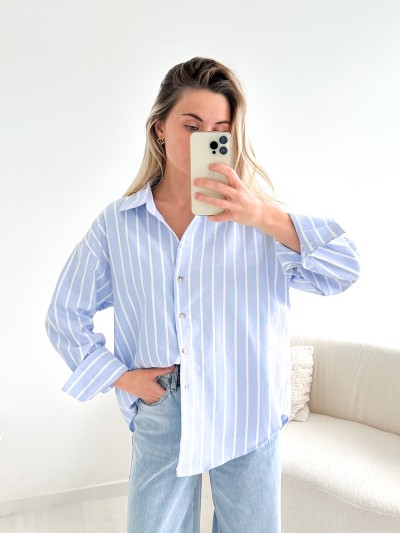 Chemise Elisa à Rayures -...