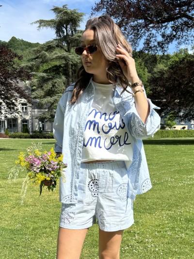 T-Shirt Amor - Blanc