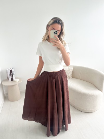 Jupe - Brun