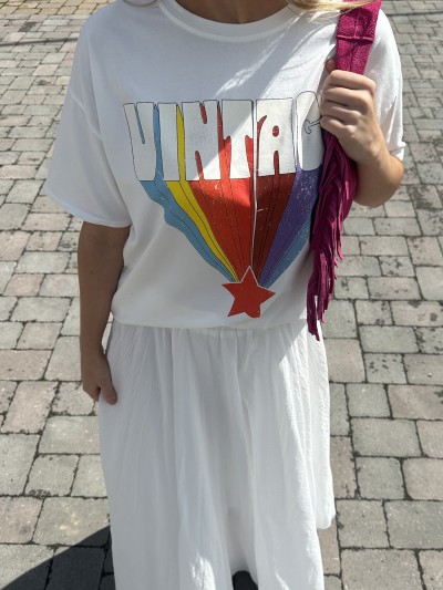 T-shirt - Vintage (100%...