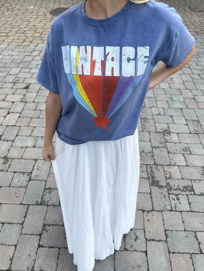 T-shirt - Vintage (100%...