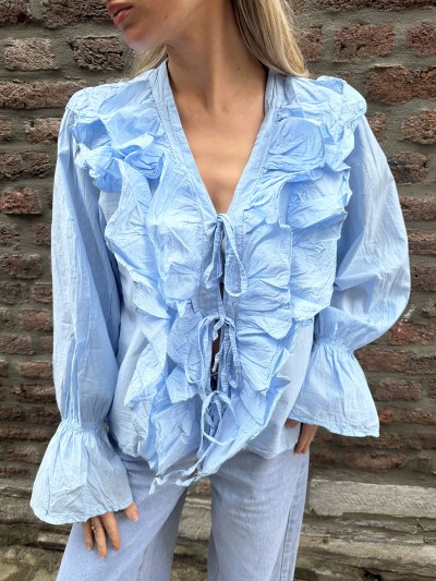 Chemise / Blouse volant...