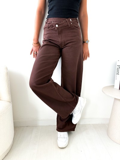 Jeans Inaya - Brun