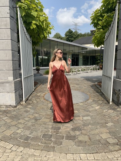 Robe Olivette Satinée -...
