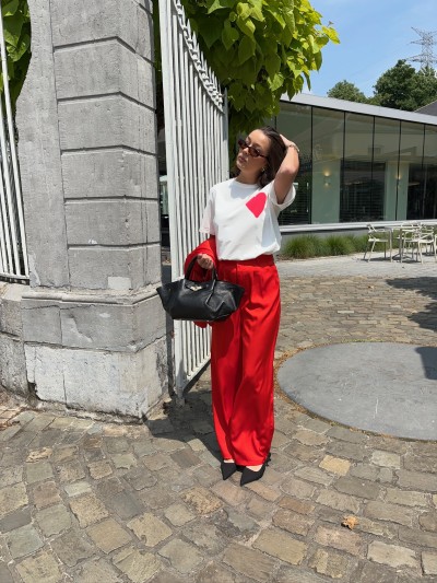 Pantalon Lidia - Rouge