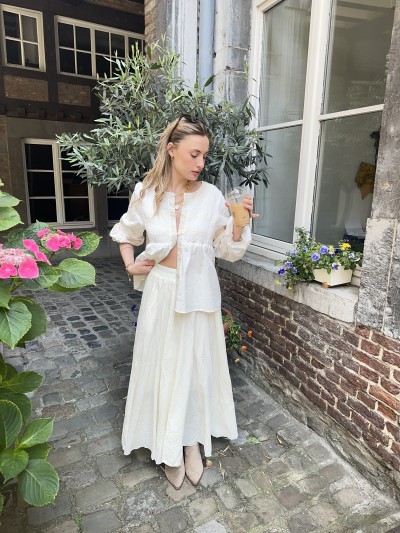 Chemise / Blouse Mara - Crème