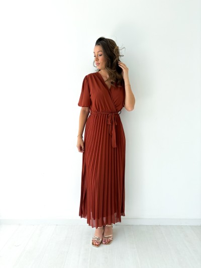 Robe Noémie - Brun